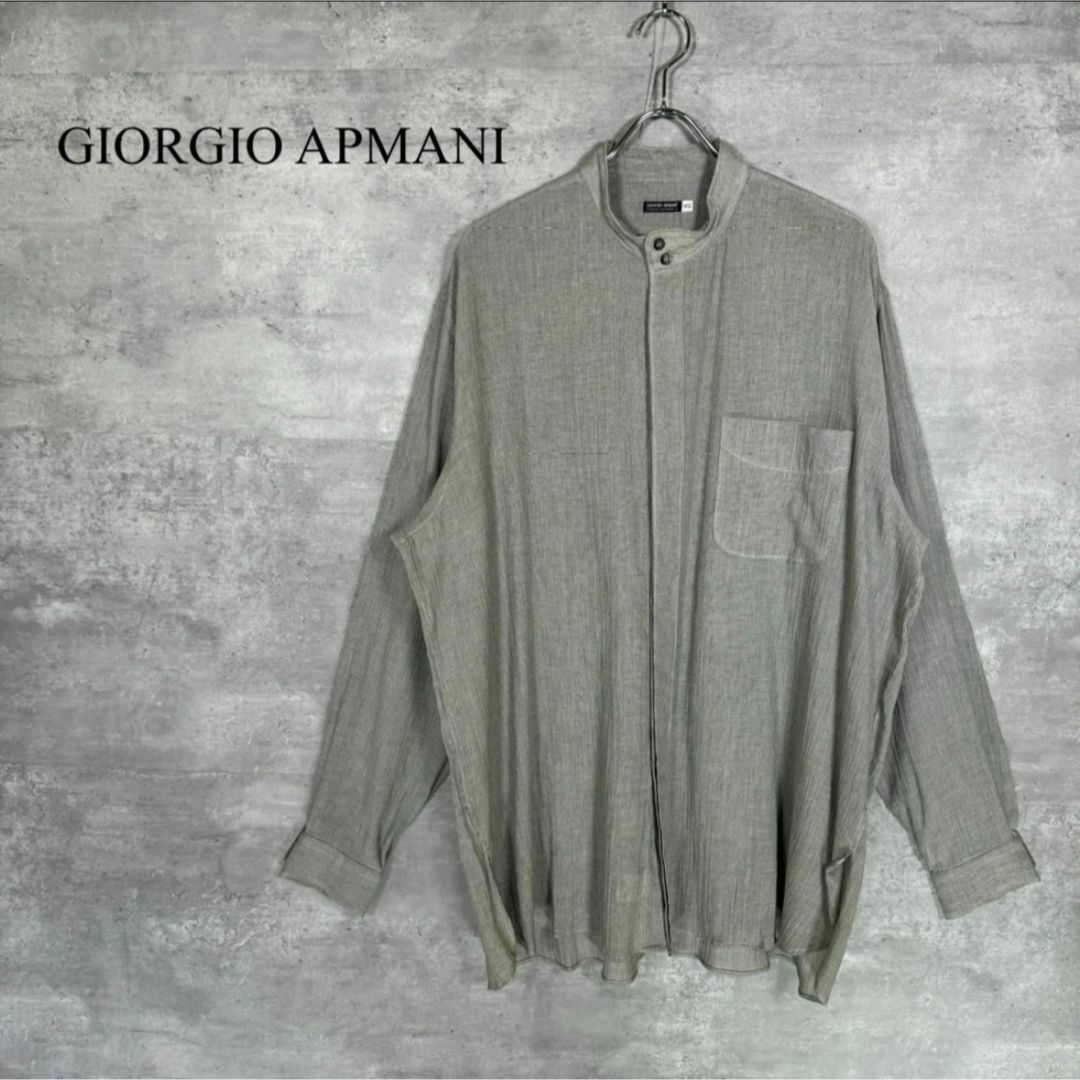 Giorgio Armani(ジョルジオアルマーニ)の『GIORGIO APMANI』ジョルジオ・アルマーニ (42) 長袖シャツ メンズのトップス(シャツ)の商品写真