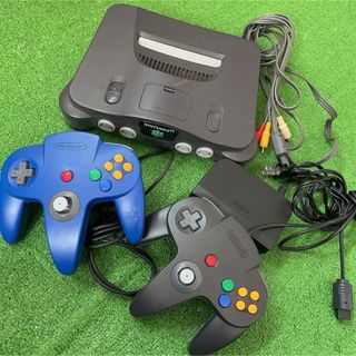 ニンテンドウ64(NINTENDO 64)の64 本体　（動作確認未実施）(家庭用ゲーム機本体)