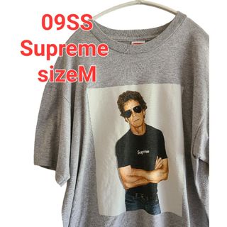 シュプリーム(Supreme)の09SS SUPREMELou Reed TeeColorグレー(Tシャツ/カットソー(半袖/袖なし))