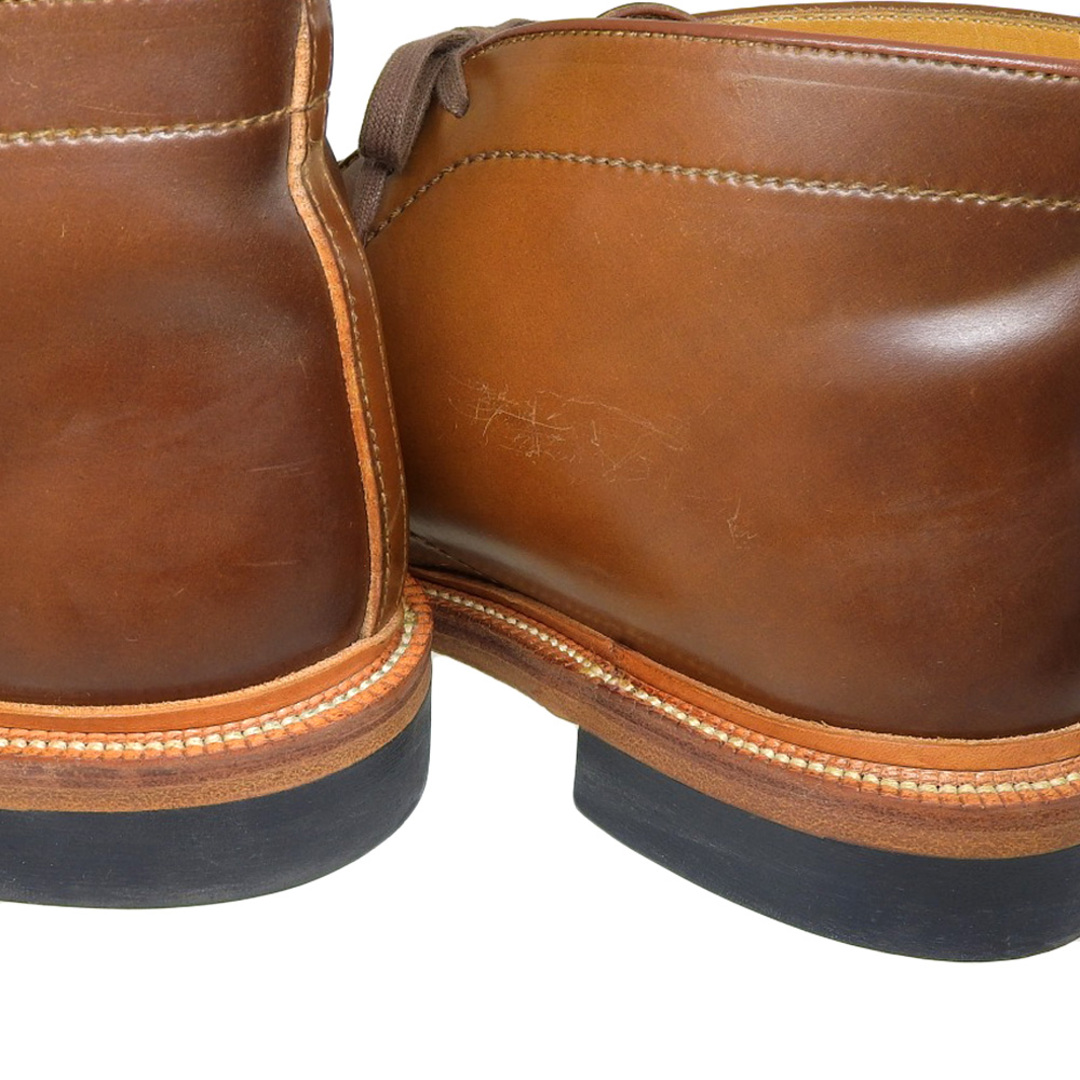 メイカーズ Makers メイカーズ コードバン チャッカブーツ シューズ メンズ バーボン 8 8 メンズの靴/シューズ(ブーツ)の商品写真