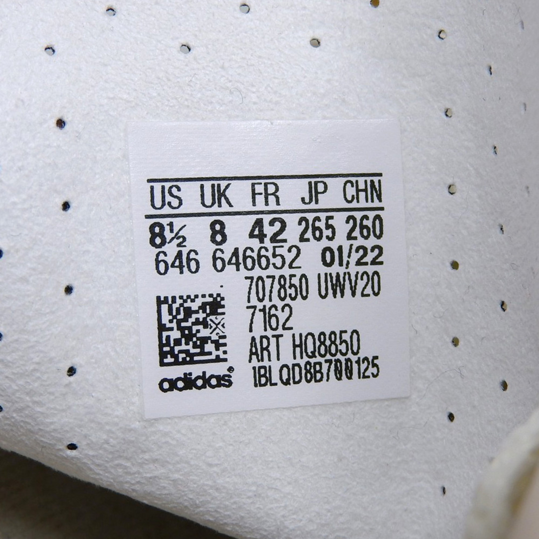 adidas(アディダス)のアディダス ｘGUCCIグッチ GAZELLE GGキャンバス スニーカー シューズ メンズ マスタード 26.5cm HQ8850 26.5 メンズの靴/シューズ(スニーカー)の商品写真