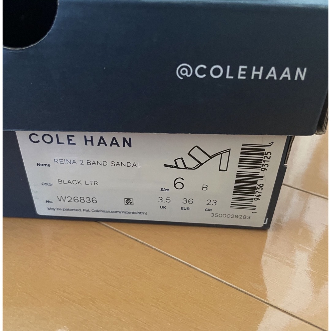 【COLE HAAN】サンダル／ブラック(箱あり) レディースの靴/シューズ(サンダル)の商品写真