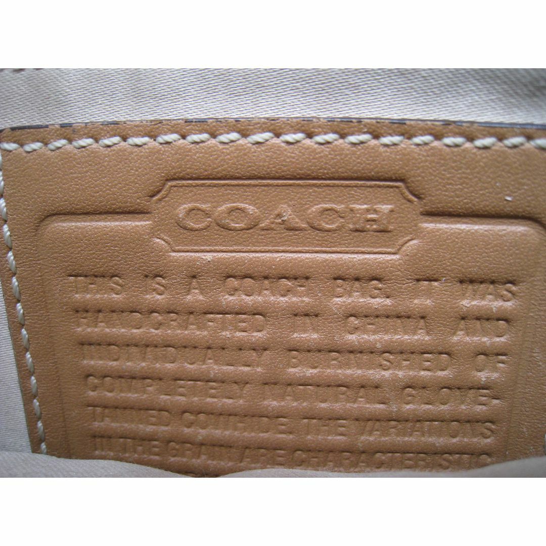 ☆ COACH  ☆ ハンドバック　☆ ベージュ　 レディースのバッグ(ハンドバッグ)の商品写真