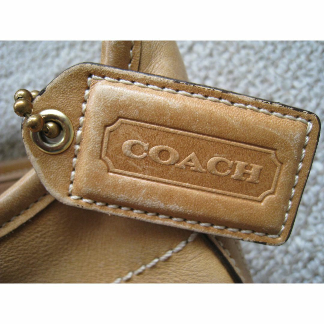 ☆ COACH  ☆ ハンドバック　☆ ベージュ　 レディースのバッグ(ハンドバッグ)の商品写真