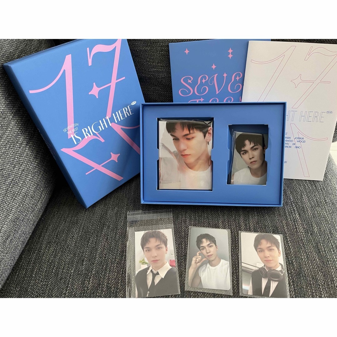 SEVENTEEN(セブンティーン)のSEVENTEEN 17 IS RIGHT HERE DEAR バーノン エンタメ/ホビーのCD(K-POP/アジア)の商品写真