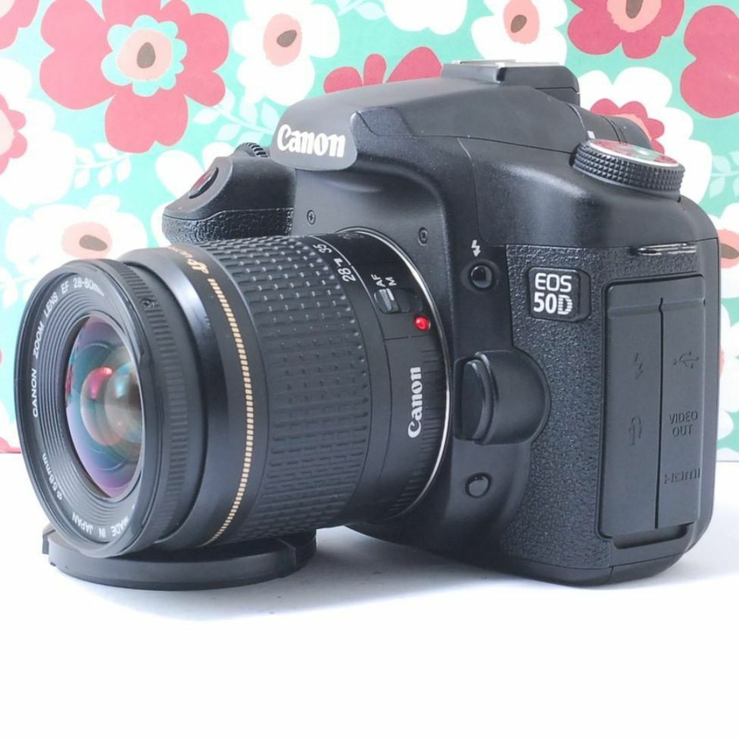 Canon(キヤノン)の❤高性能❤キヤノン EOS 50D❤スマホiPhone転送❤高画質❤ スマホ/家電/カメラのカメラ(デジタル一眼)の商品写真
