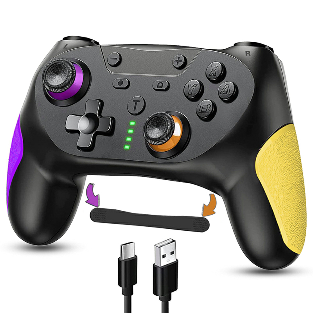 Switch コントローラー スイッチ 1000mAh Bluetooth 無線 エンタメ/ホビーのゲームソフト/ゲーム機本体(家庭用ゲーム機本体)の商品写真
