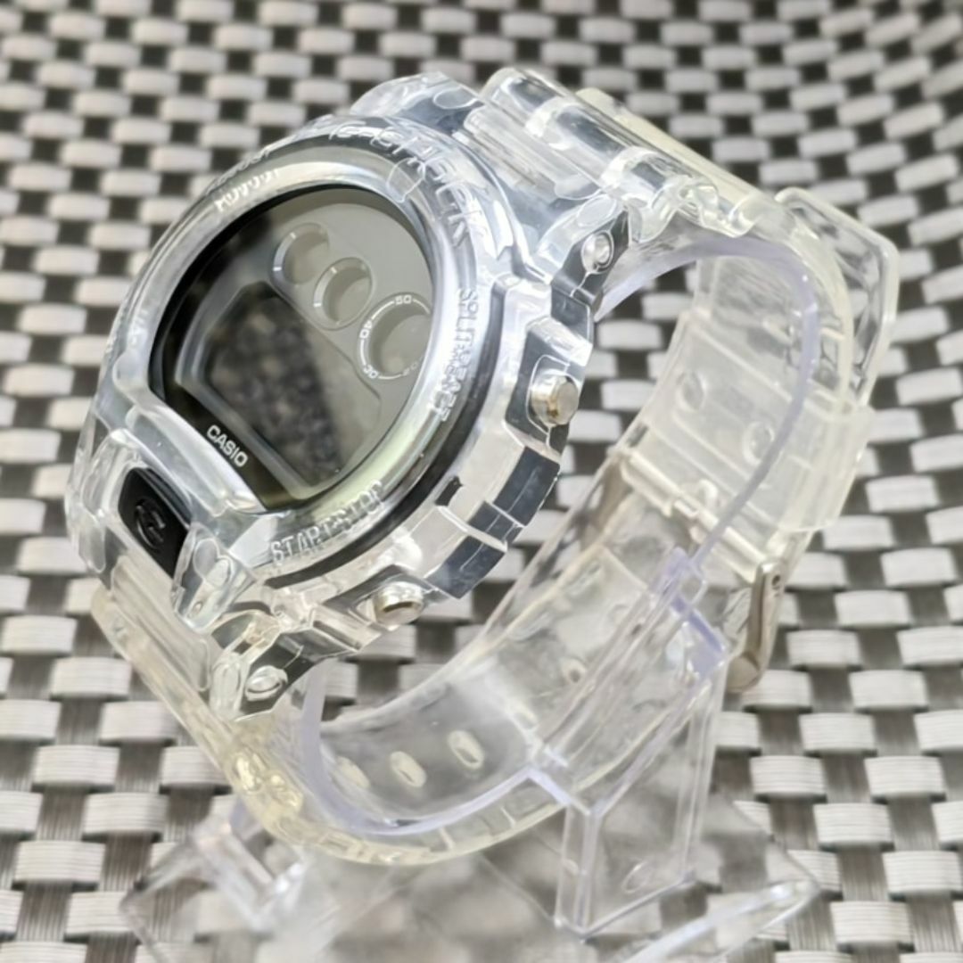 G-SHOCK クリアスケルトン ベゼル・ベルト DW-6900などに対応 メンズの時計(ラバーベルト)の商品写真