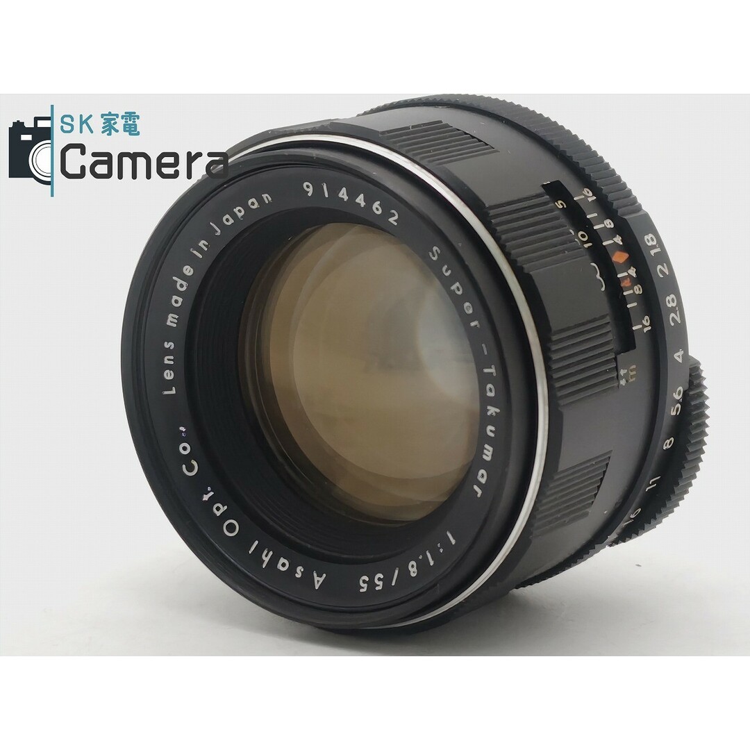 PENTAX(ペンタックス)のPENTAX Super-Takumar 55ｍｍ F1.8 前期 M42 ペンタックス 絞り不良 スマホ/家電/カメラのカメラ(レンズ(単焦点))の商品写真