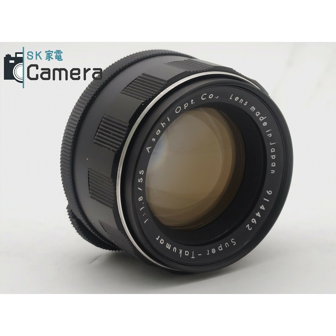 PENTAX(ペンタックス)のPENTAX Super-Takumar 55ｍｍ F1.8 前期 M42 ペンタックス 絞り不良 スマホ/家電/カメラのカメラ(レンズ(単焦点))の商品写真