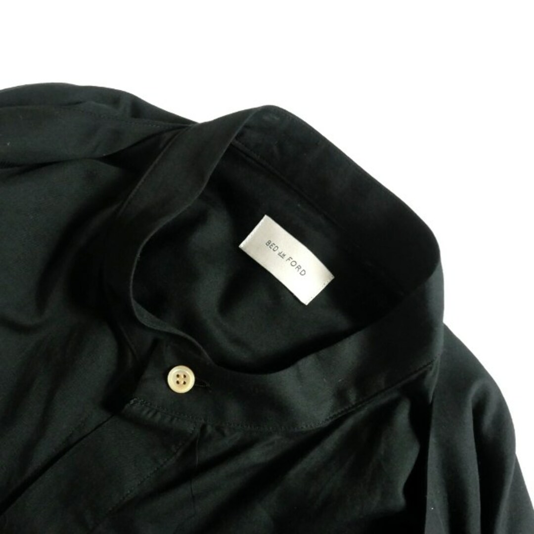 ベッドフォード BED J.W. FORD 23AW レイヤードシャツ 2 黒 メンズのトップス(シャツ)の商品写真