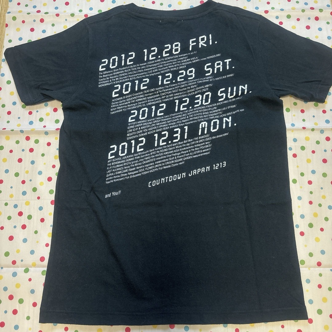 カウントダウンジャパン 10th エヴァンゲリオン Tシャツ 2012-2013 メンズのトップス(Tシャツ/カットソー(半袖/袖なし))の商品写真