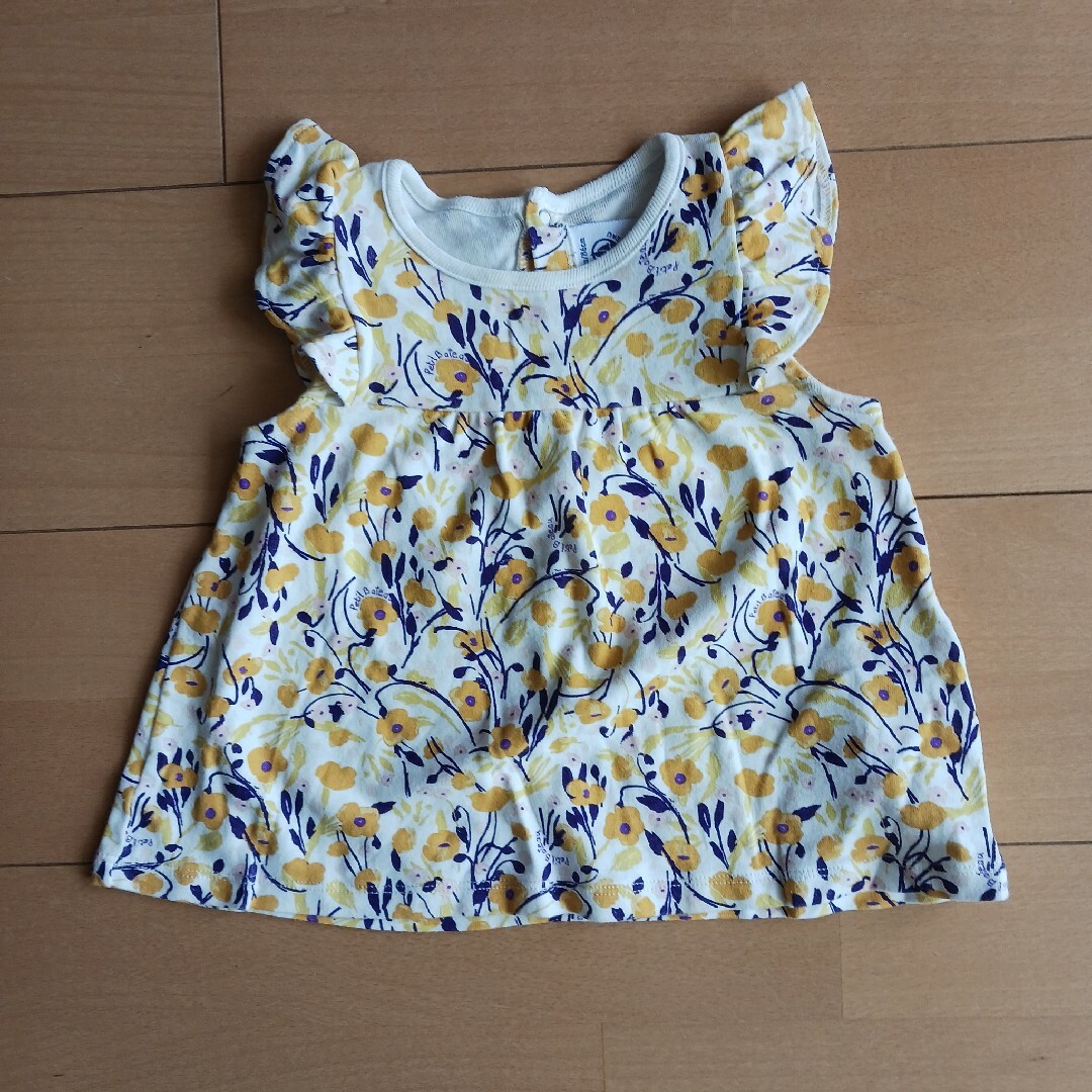 PETIT BATEAU(プチバトー)のプチバトー　24ヶ月　86センチ キッズ/ベビー/マタニティのキッズ服女の子用(90cm~)(Tシャツ/カットソー)の商品写真