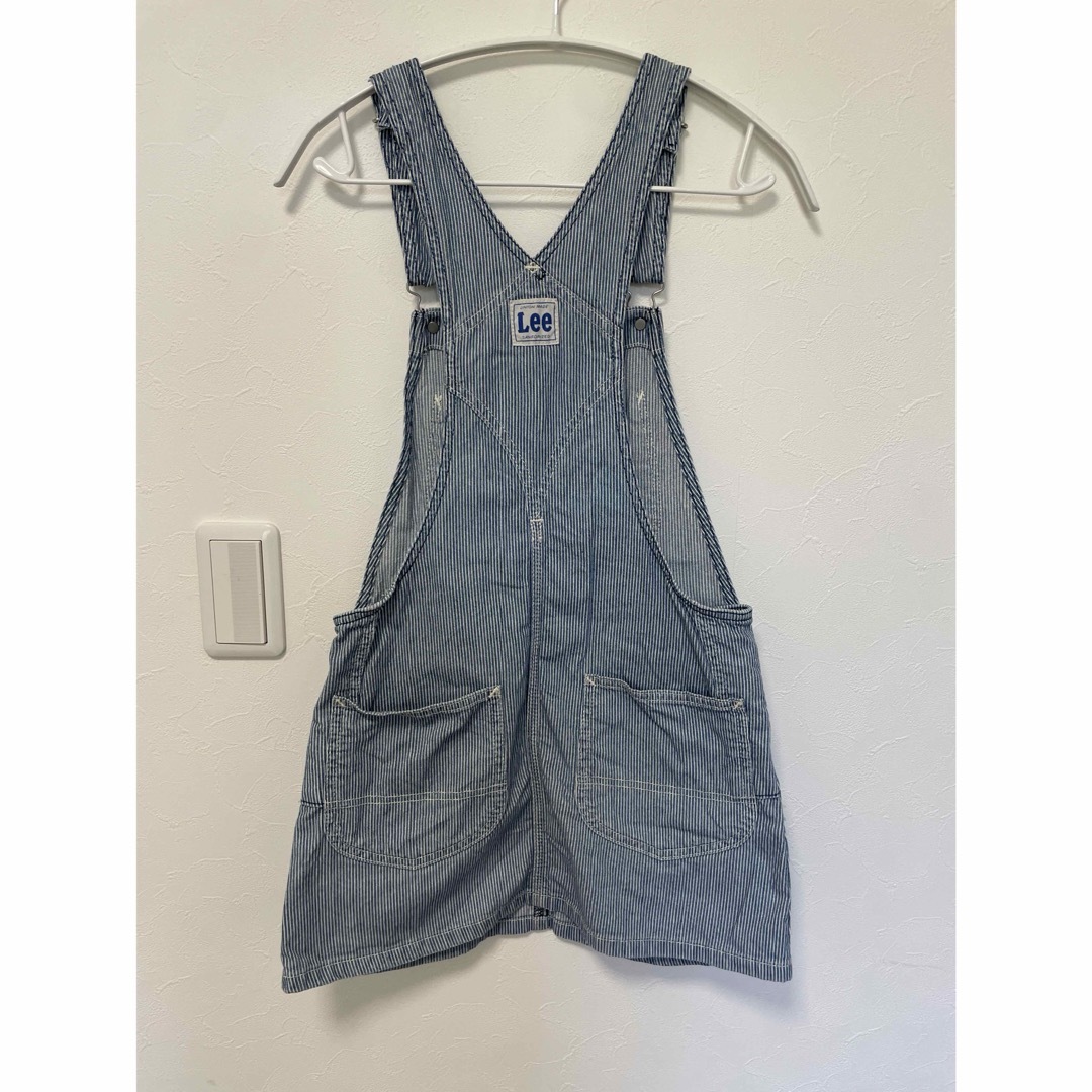 Lee(リー)のLee ジャンパースカート 150cm キッズ/ベビー/マタニティのキッズ服女の子用(90cm~)(スカート)の商品写真