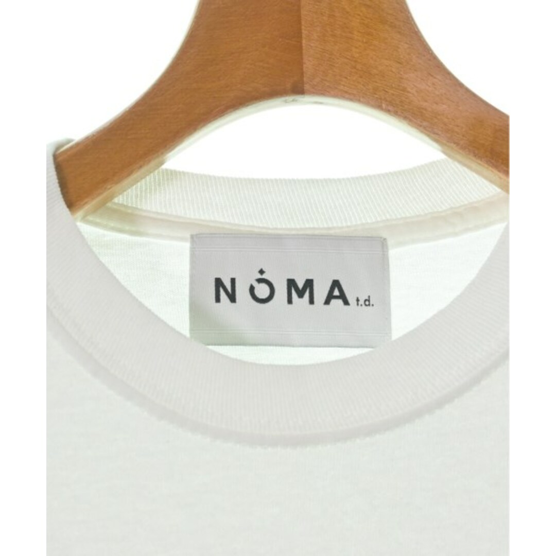 NOMA t.d.(ノマティーディー)のNOMA t.d. ノーマティーディー Tシャツ・カットソー M 白 【古着】【中古】 メンズのトップス(Tシャツ/カットソー(半袖/袖なし))の商品写真