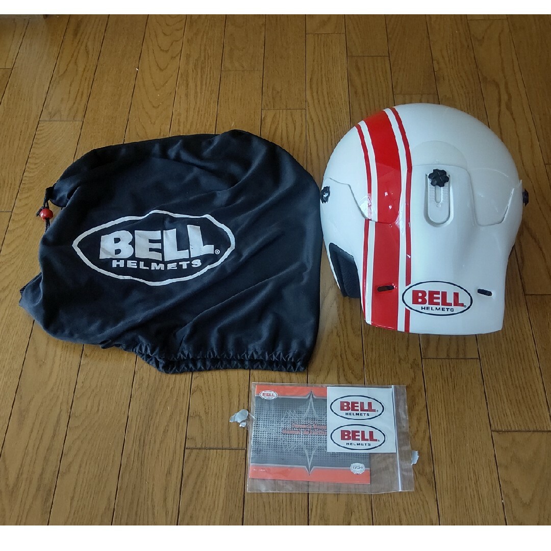 BELL(ベル)のBELL ヘルメット トラッカー Mサイズ 美品です 自動車/バイクのバイク(ヘルメット/シールド)の商品写真