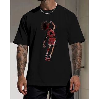 新品未使用 バスケ Tシャツ 黒 (Tシャツ/カットソー(半袖/袖なし))