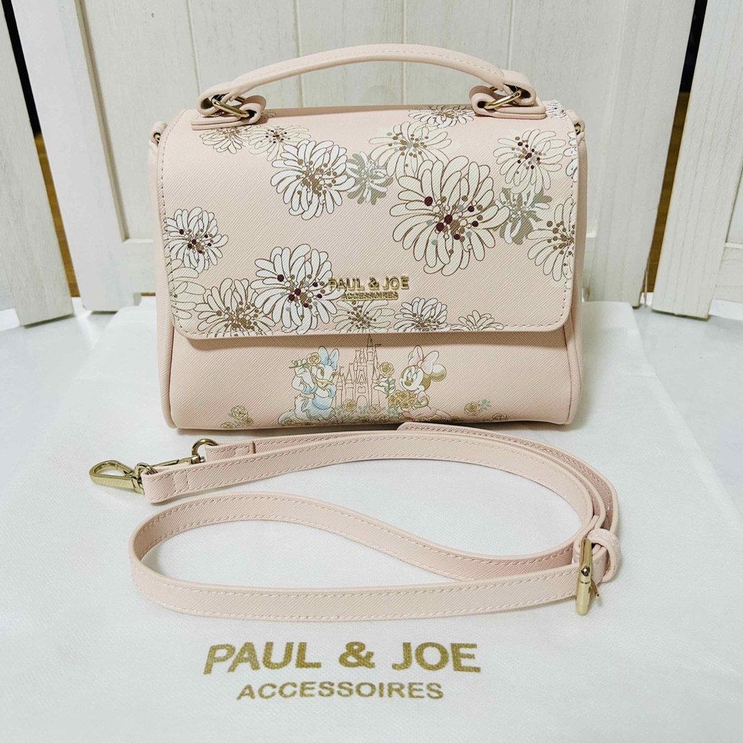 PAUL & JOE(ポールアンドジョー)の新品同様 PAUL&JOE ポール&ジョー ディズニーリゾート 2way バッグ レディースのバッグ(ハンドバッグ)の商品写真