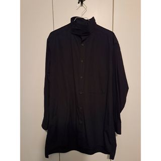 ヨウジヤマモトプールオム(Yohji Yamamoto POUR HOMME)のyohji yamamoto pour homme スタンドシャツ(シャツ)