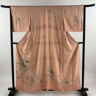 訪問着 身丈160cm 裄丈65.5cm 正絹 秀品 【中古】(着物)