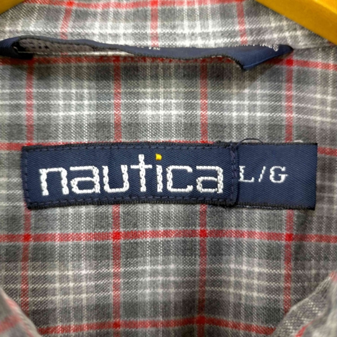 NAUTICA(ノーティカ)のNAUTICA(ノーティカ) 猫目ボタン L/S チェックシャツ メンズ メンズのトップス(その他)の商品写真