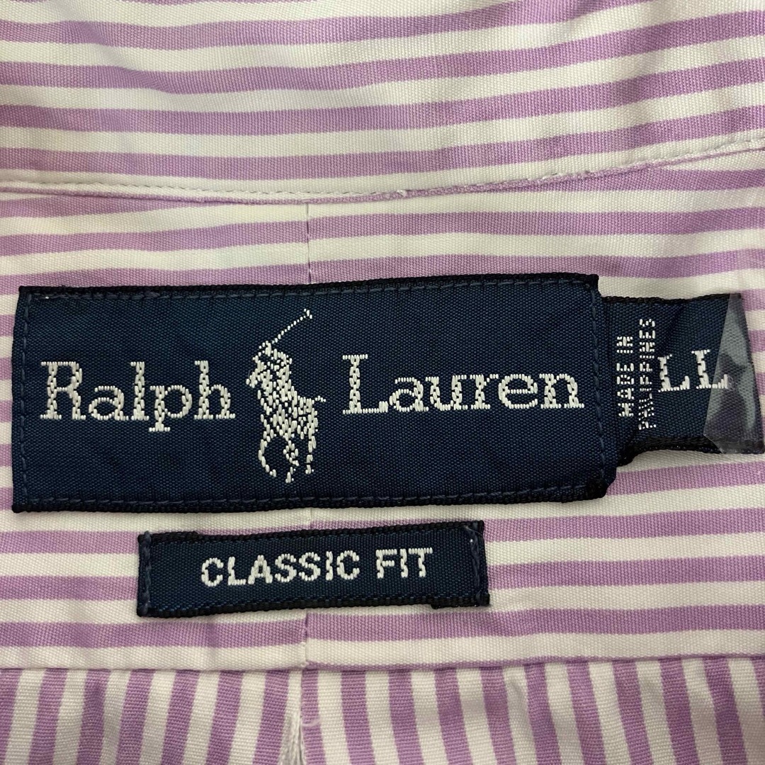 Ralph Lauren(ラルフローレン)のラルフローレン 90s 90年代 ロンドンストライプ ロングスリーブ BDシャツ メンズのトップス(シャツ)の商品写真