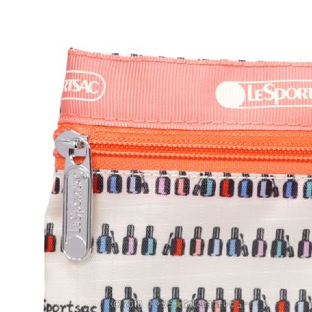 LeSportsac(レスポートサック)の【新品・未開封】レスポートサック × ノンノ　ネイルボトル柄ポーチ レディースのファッション小物(ポーチ)の商品写真