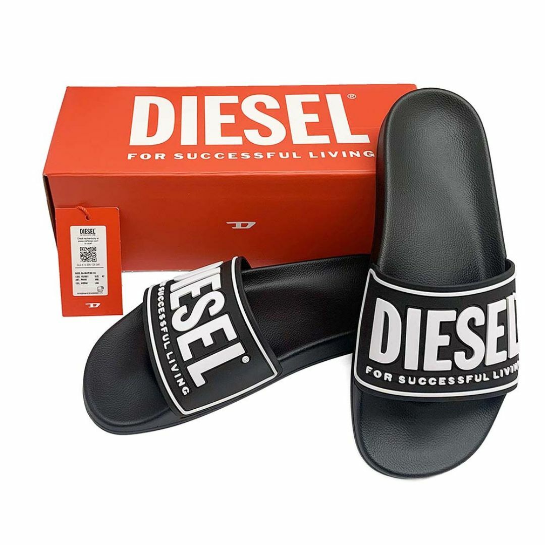 DIESEL(ディーゼル)の新品 DIESEL Y02801 P4441 H0958 シャワーサンダル メンズの靴/シューズ(サンダル)の商品写真