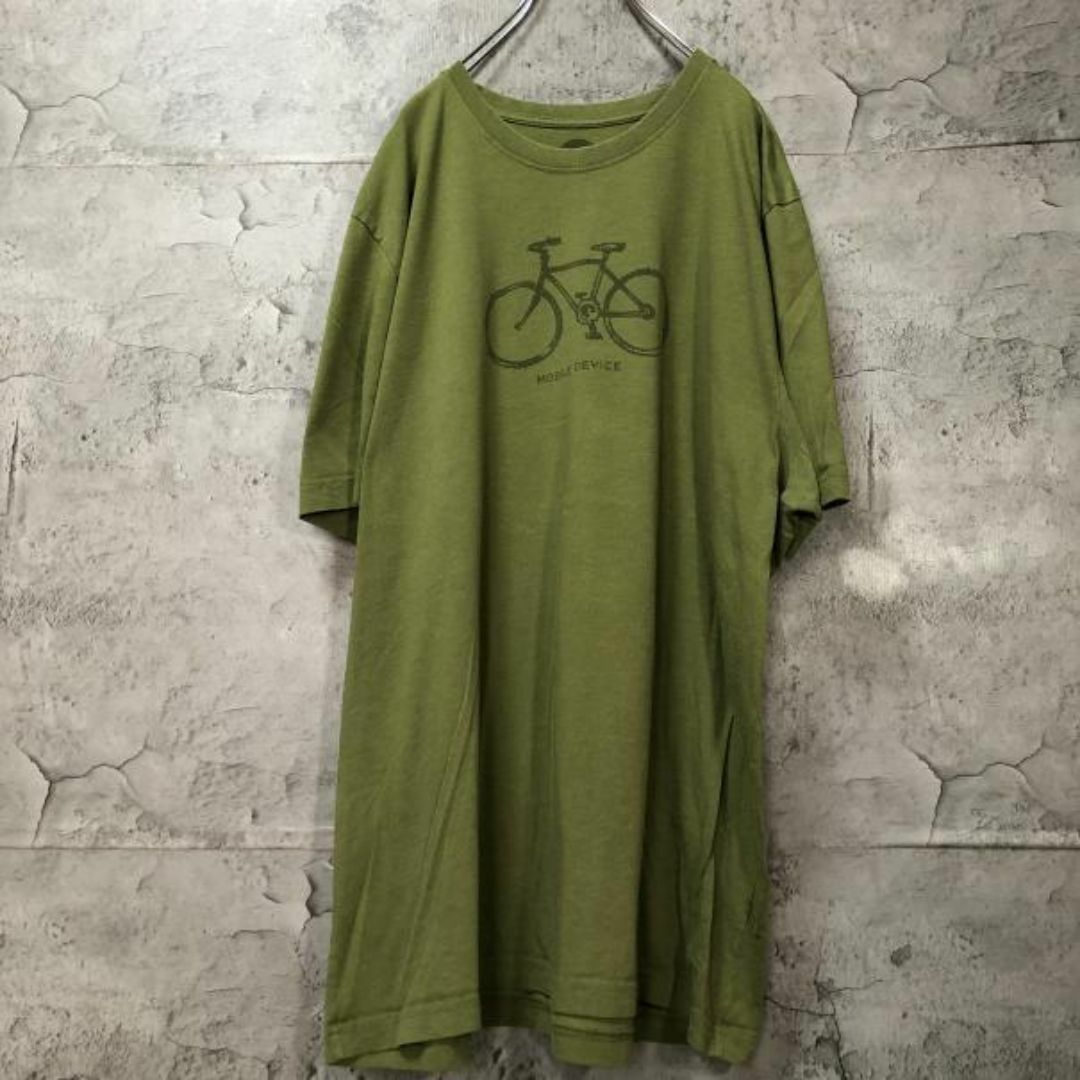 Life is Good 自転車 USA輸入 アースカラー Tシャツ メンズのトップス(Tシャツ/カットソー(半袖/袖なし))の商品写真