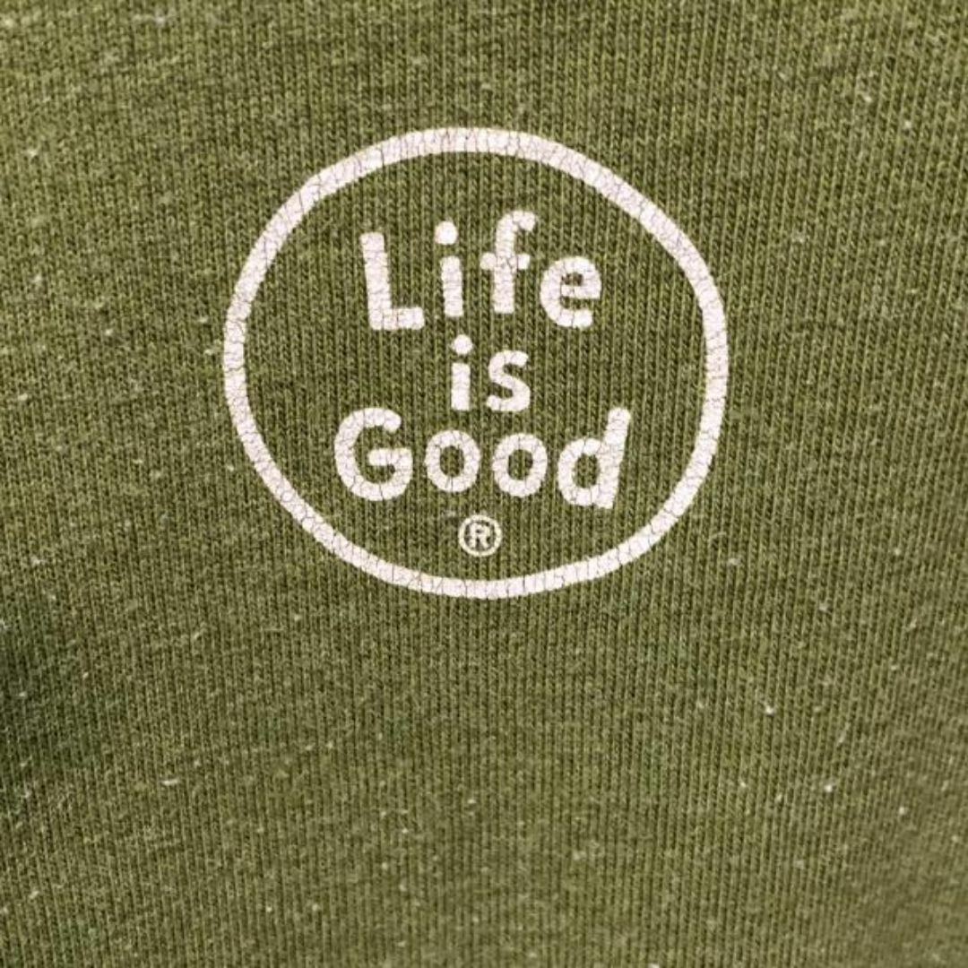 Life is Good 自転車 USA輸入 アースカラー Tシャツ メンズのトップス(Tシャツ/カットソー(半袖/袖なし))の商品写真