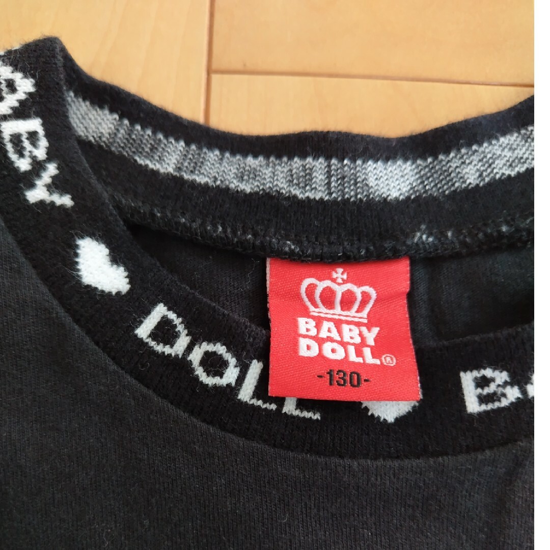 BABYDOLL(ベビードール)のベビードール　Ｔシャツ　130 キッズ/ベビー/マタニティのキッズ服女の子用(90cm~)(Tシャツ/カットソー)の商品写真