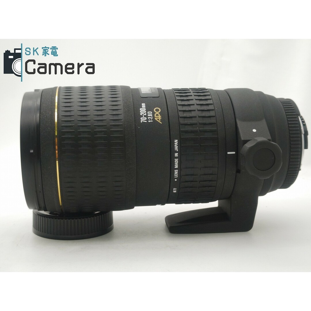 Nikon(ニコン)のSIGMA 70-200ｍｍ F2.8 D APO HSM ニコン用 キャップ フード ケース 付き シグマ スマホ/家電/カメラのカメラ(レンズ(ズーム))の商品写真