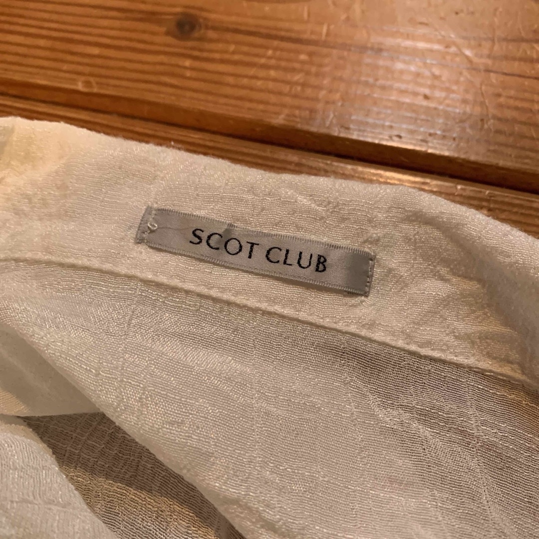 SCOT CLUB(スコットクラブ)の専用★ スコットクラブ　SCOT CLUB シャツ　チュニック　半袖　トップス レディースのトップス(シャツ/ブラウス(半袖/袖なし))の商品写真