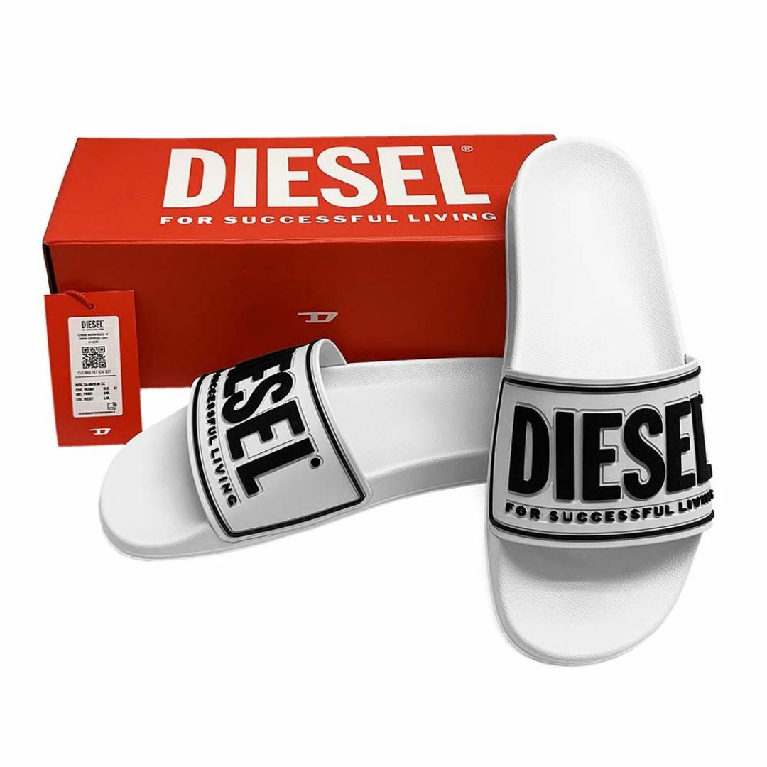 DIESEL(ディーゼル)の新品 DIESEL Y02801 P4441 H8327メンズ シャワーサンダル メンズの靴/シューズ(サンダル)の商品写真