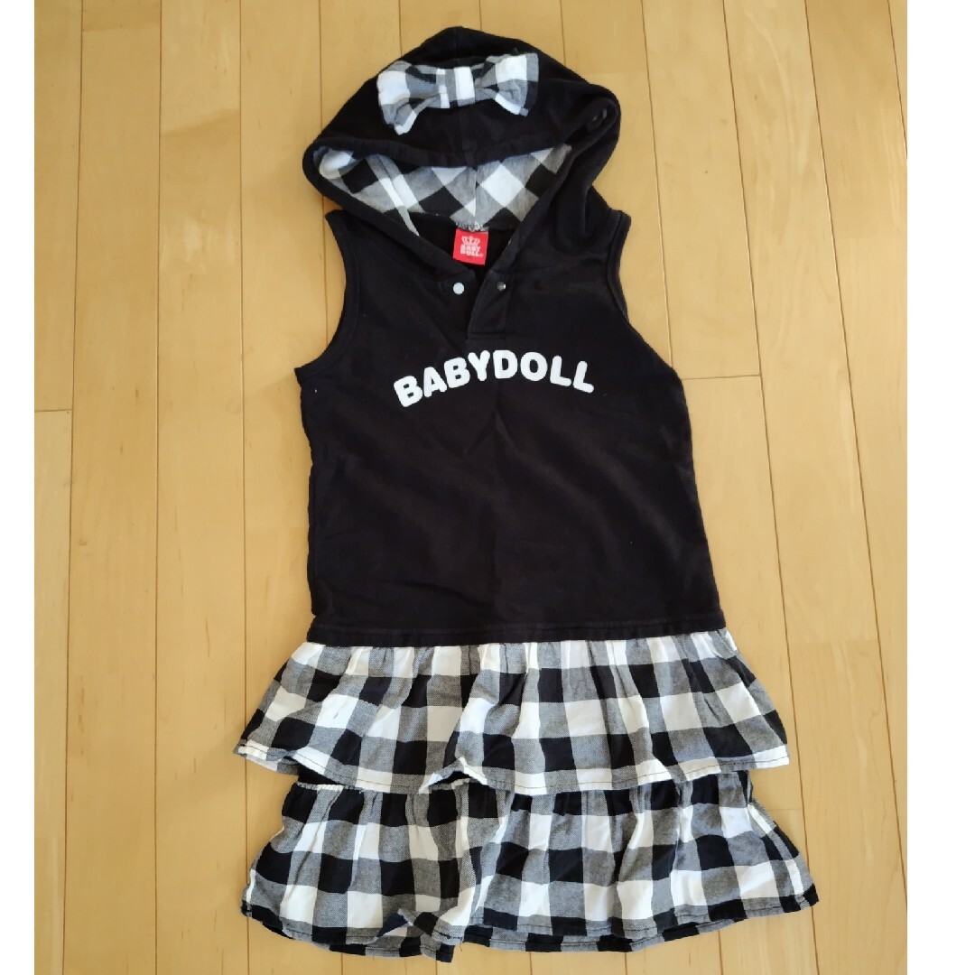 BABYDOLL(ベビードール)のベビードール　ワンピース130 キッズ/ベビー/マタニティのキッズ服女の子用(90cm~)(ワンピース)の商品写真