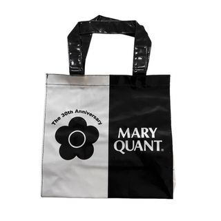 マリークワント(MARY QUANT)のMARY QUANT マリークワント バッグ ブラック 黒 ホワイト(ハンドバッグ)