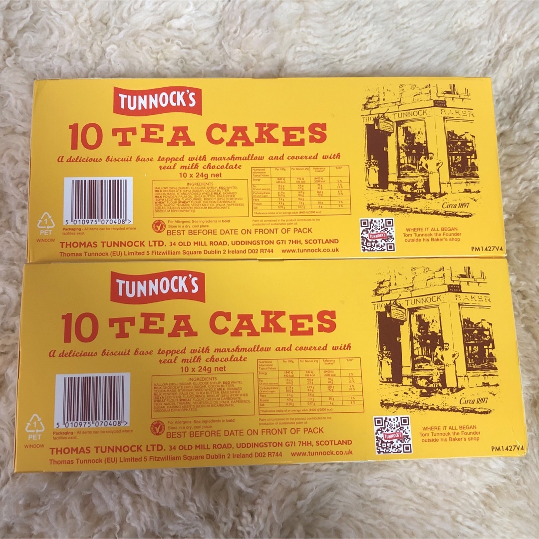 タンノック ティーケーキ イギリス お土産 食品/飲料/酒の食品(菓子/デザート)の商品写真