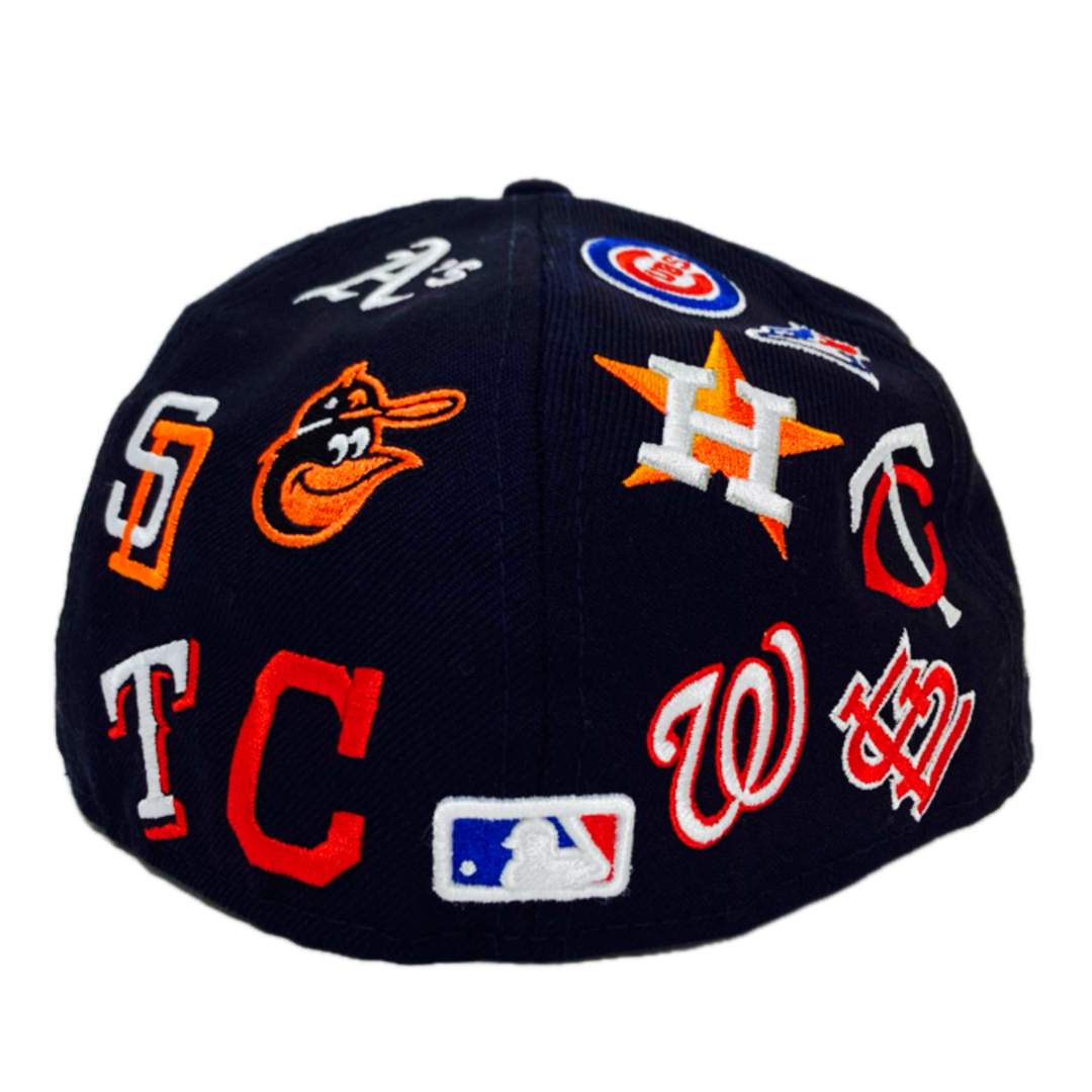 Supreme(シュプリーム)の希少レア‼️シュプリーム NEW ERA コラボ MLBロゴキャップ 極美品‼️ メンズの帽子(キャップ)の商品写真