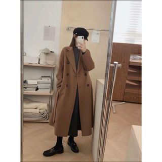 マックスマーラ(Max Mara)のMax Mara 2024 Ronnieハンドメイドウールコート(ロングコート)