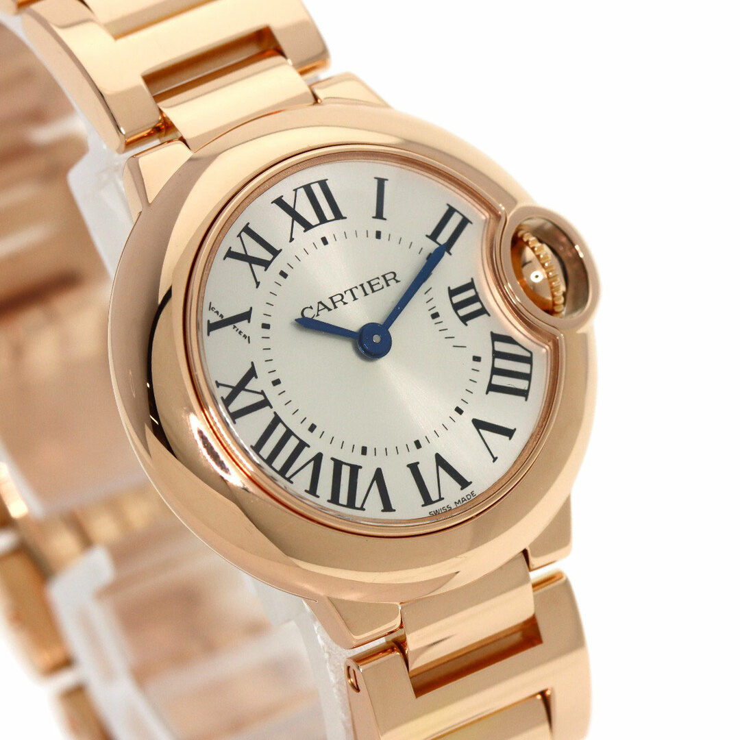 Cartier(カルティエ)のCARTIER W69002Z2  バロンブルー28mm  腕時計 K18PG K18PG レディース レディースのファッション小物(腕時計)の商品写真