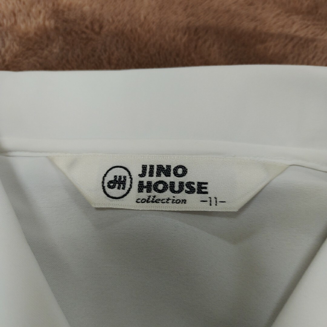 jino house ジーノハウス　半袖シャツ　ブラウス　ワイシャツ　ビンテージ レディースのトップス(シャツ/ブラウス(半袖/袖なし))の商品写真