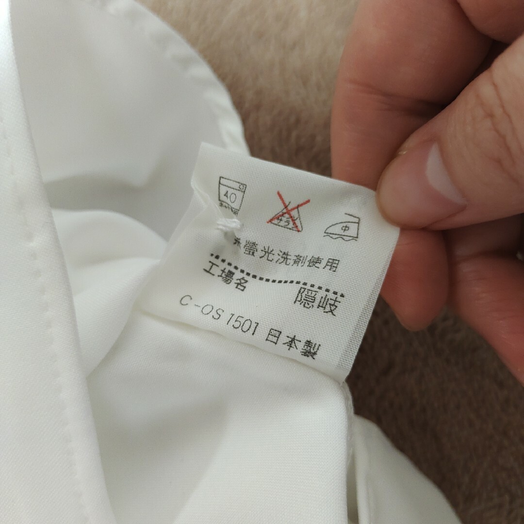 jino house ジーノハウス　半袖シャツ　ブラウス　ワイシャツ　ビンテージ レディースのトップス(シャツ/ブラウス(半袖/袖なし))の商品写真