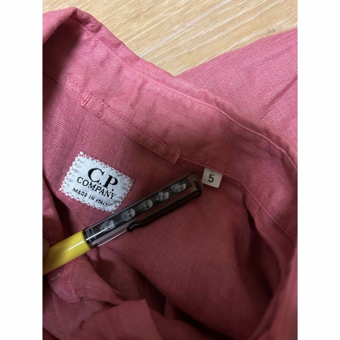 C.P. Company(シーピーカンパニー)の良品 イタリア製 C.P.COMPANY リネンシャツ 5 メンズのトップス(シャツ)の商品写真