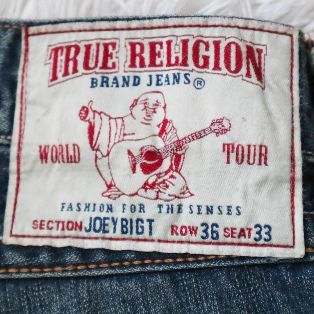 True Religion(トゥルーレリジョン)の【W36】TRUE RELIGION JOEY BIG T フレアデニムパンツ メンズのパンツ(デニム/ジーンズ)の商品写真