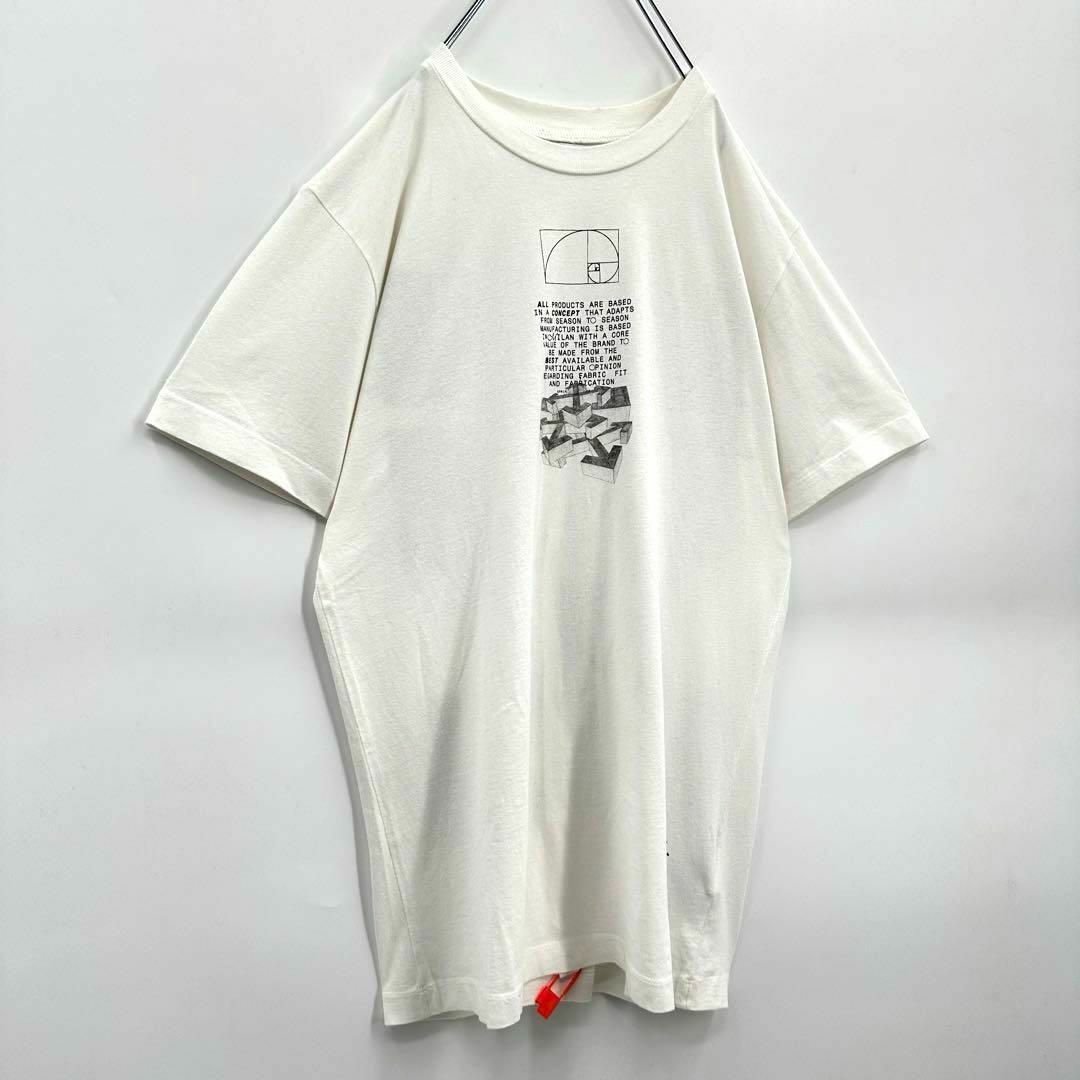 OFF-WHITE(オフホワイト)の【超人気デザイン!!】OFF-WHITE ドリッピング クロスアローTシャツ M メンズのトップス(Tシャツ/カットソー(半袖/袖なし))の商品写真