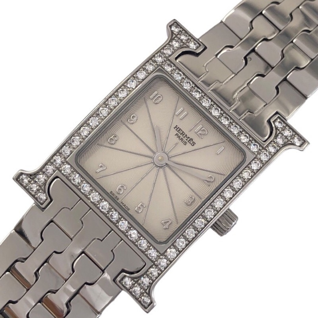 Hermes(エルメス)の　エルメス HERMES Hウォッチ SS レディース 腕時計 レディースのファッション小物(腕時計)の商品写真