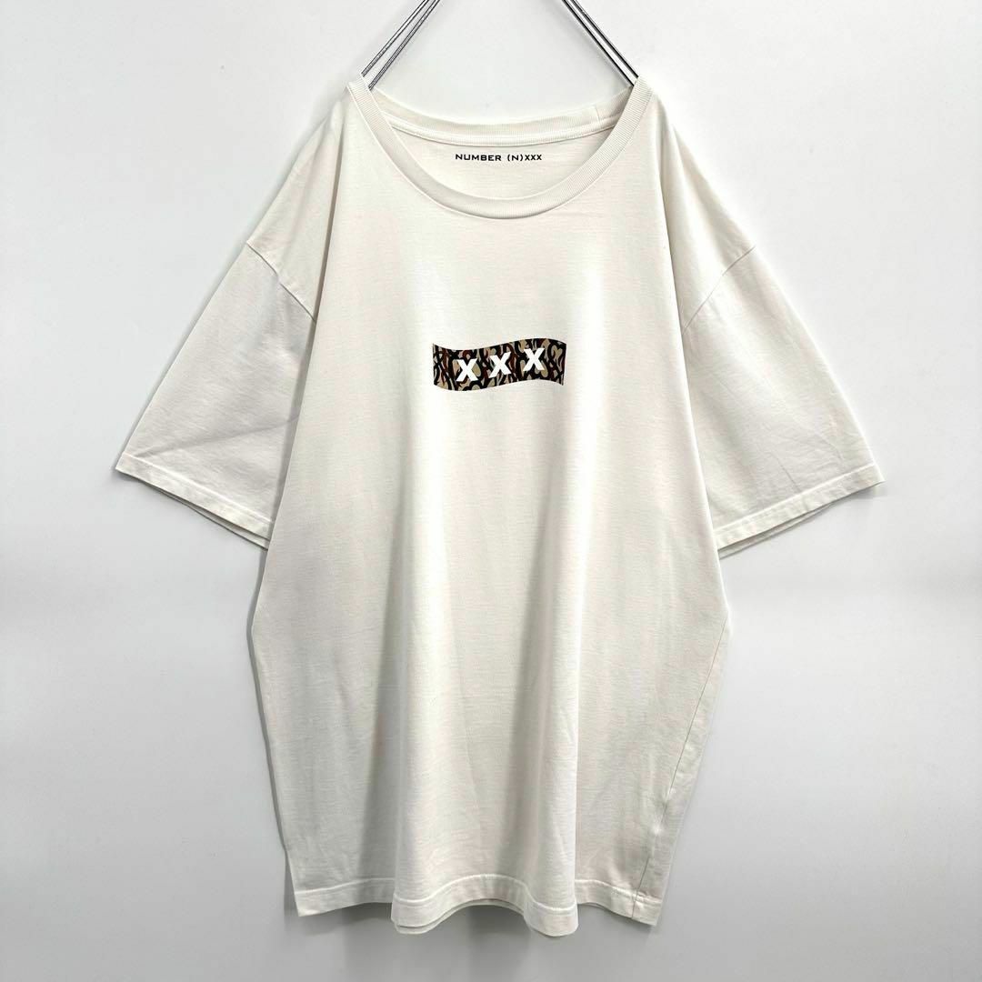 NUMBER (N)INE(ナンバーナイン)の【限定コラボ】希少XL ナンバーナイン×ゴッドセレクション ボックスロゴTシャツ メンズのトップス(Tシャツ/カットソー(半袖/袖なし))の商品写真