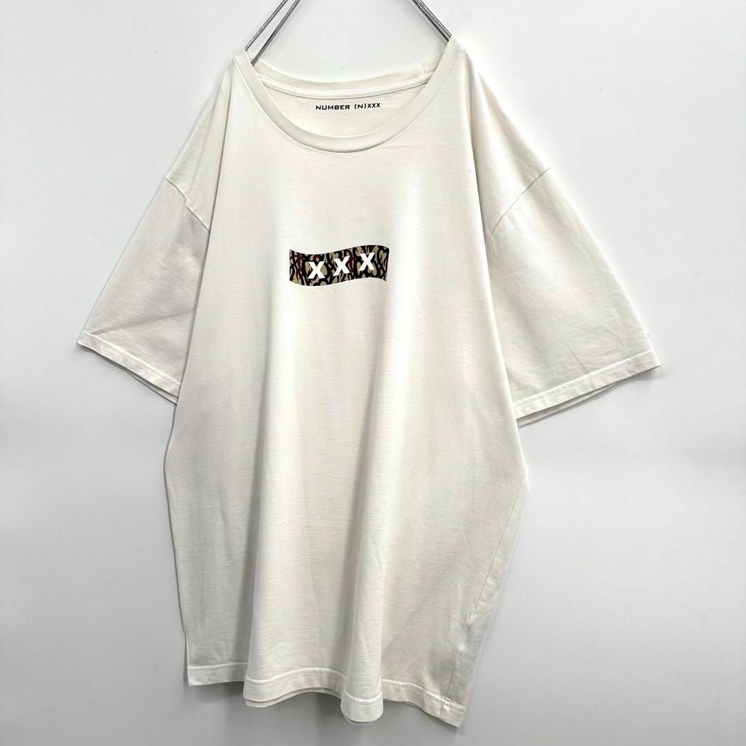 NUMBER (N)INE(ナンバーナイン)の【限定コラボ】希少XL ナンバーナイン×ゴッドセレクション ボックスロゴTシャツ メンズのトップス(Tシャツ/カットソー(半袖/袖なし))の商品写真