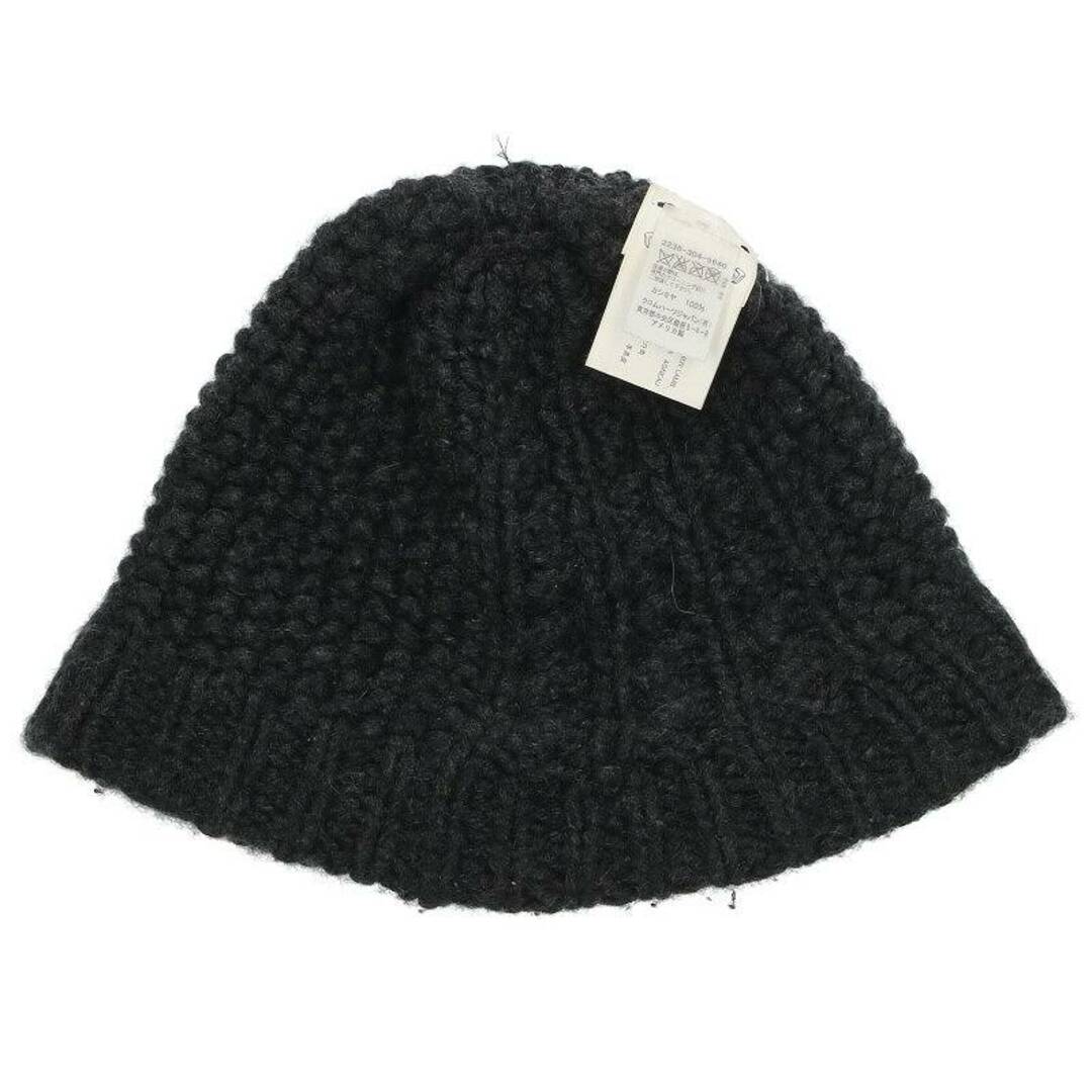 Chrome Hearts(クロムハーツ)のクロムハーツ  BEANIE CASH/レザーパッチビーニー クロスボールボタンレザーパッチカシミヤニット帽 メンズ メンズの帽子(ニット帽/ビーニー)の商品写真