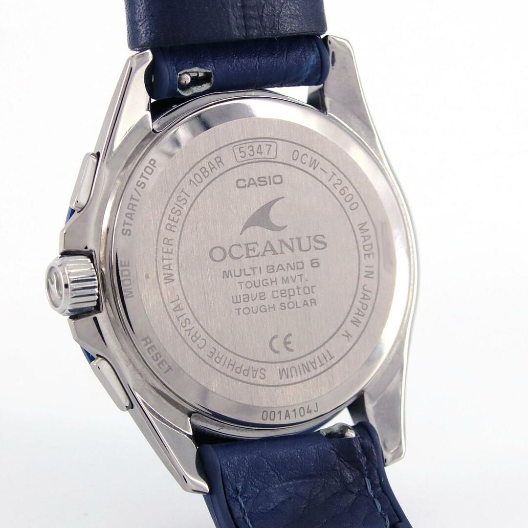 CASIO(カシオ)のカシオ オシアナス 電波時計 OCW-T2600ALB-2AJR TI ソーラークォーツ メンズの時計(腕時計(デジタル))の商品写真